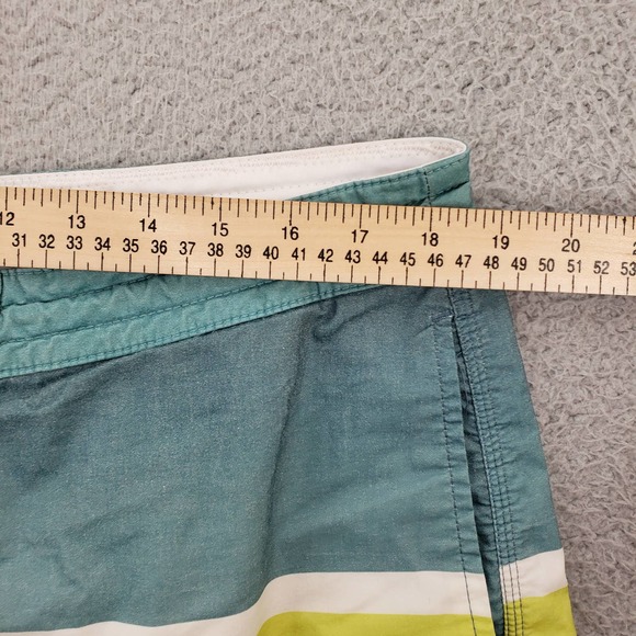 Billabong Shorts Mens 36 Green Multicolor Swim Draw String Logo Outdoors Pockets - Picture 14 of 14